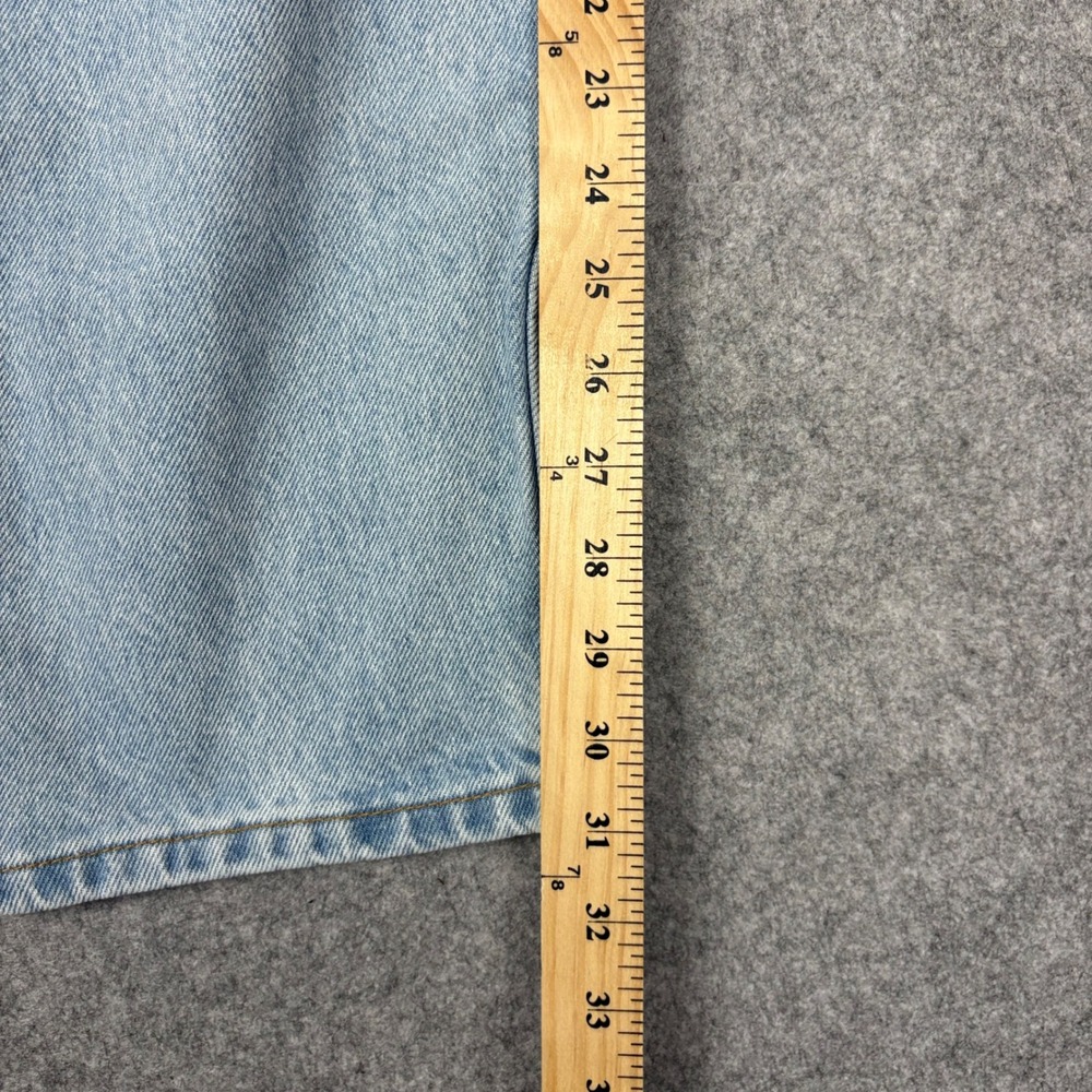 Vintage Levis 560 Loose Fit Straight Leg Jeans Light Wash High Waist 1 Med USA - Picture 4 of 7